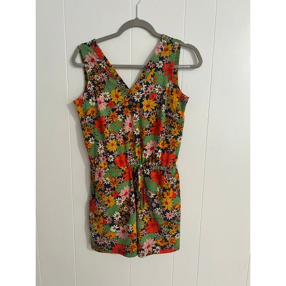 Toad and Company Sun-kissed Liv Romper Floral Sleeveless Casual XS - Picture 3 of 4